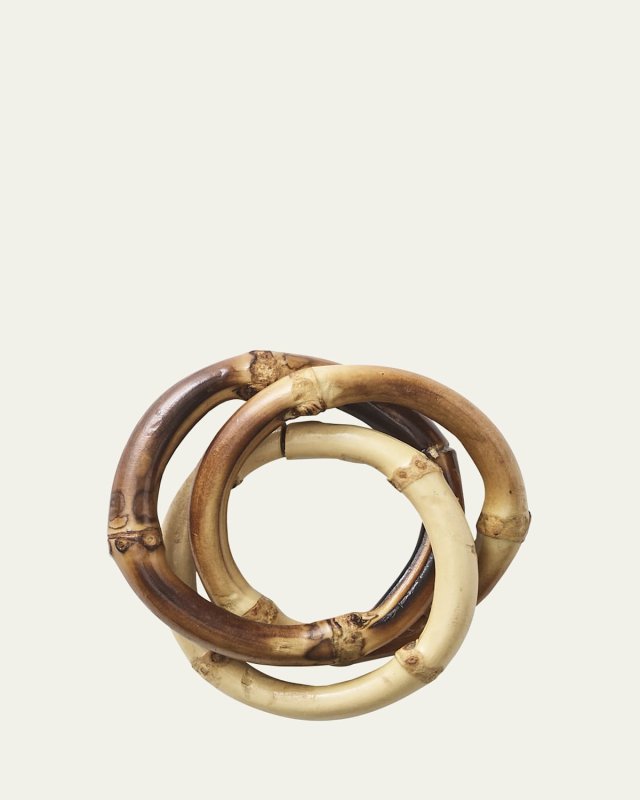 Bamboo Trinity Napkin Ring
